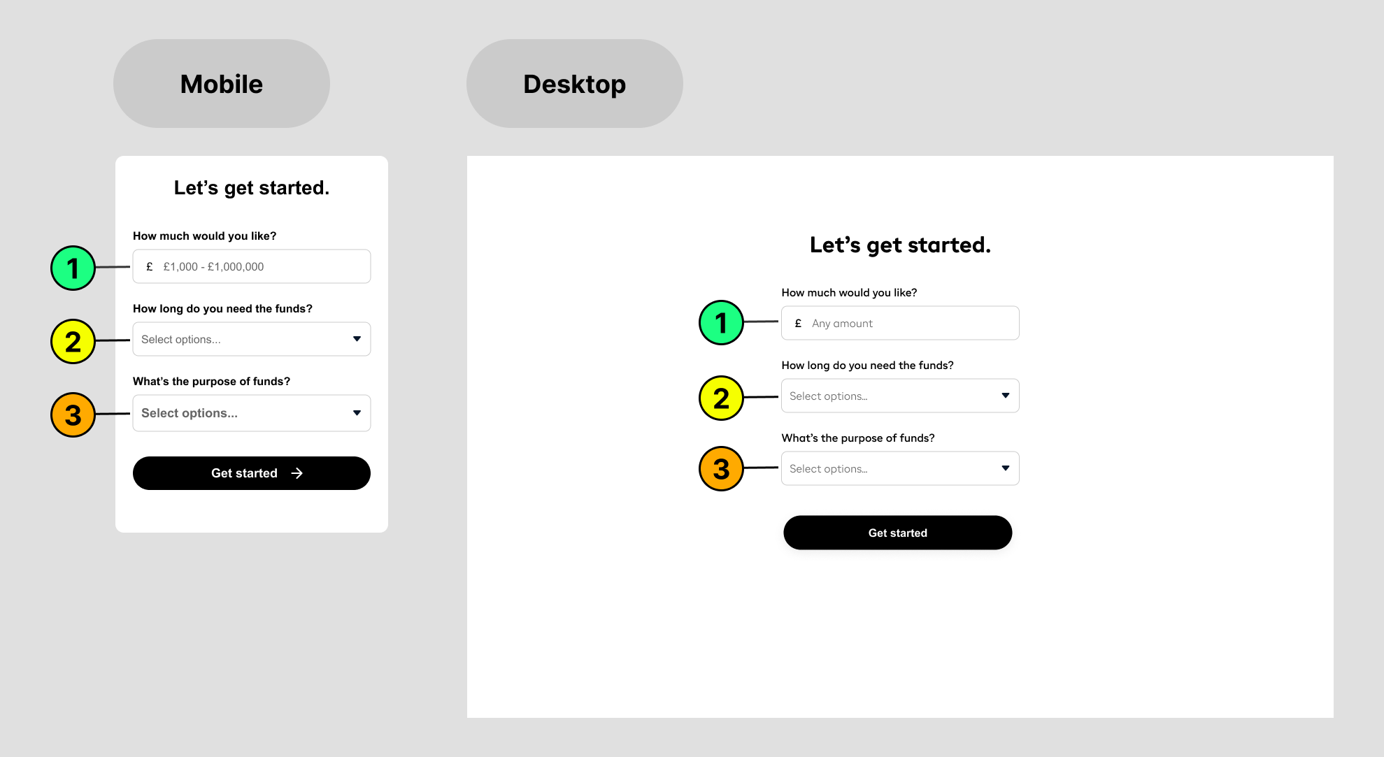 Create an application